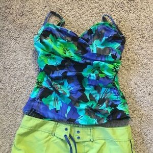 Tankini swim top