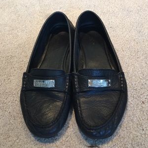 Coach leather loafers