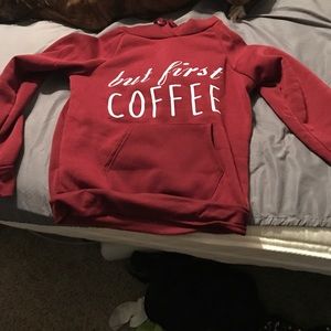 Maroon sweatshirt