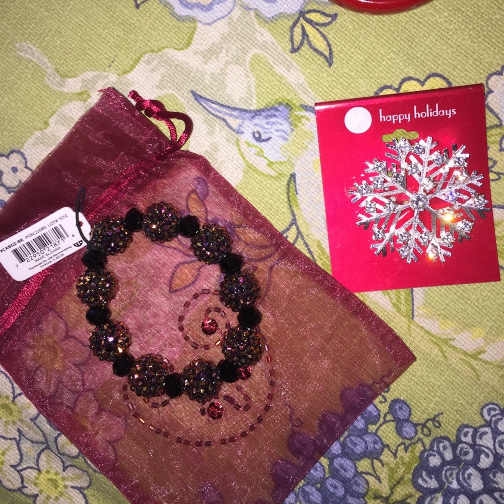 Bracelet and Pin!