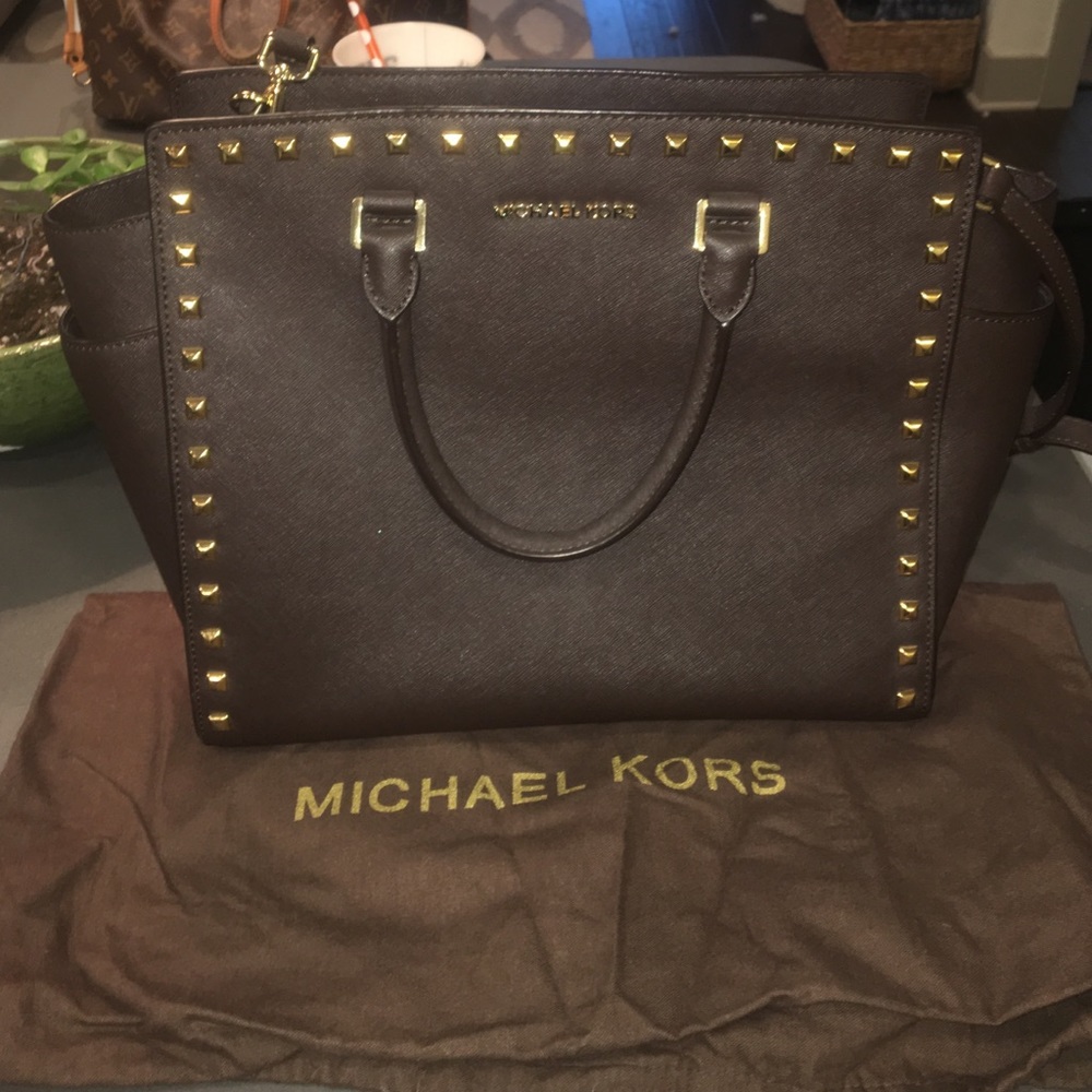 Michael Kors studded bag