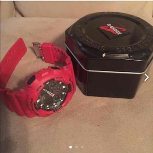 Red G shock