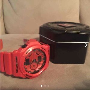 Orange G shock SOLD