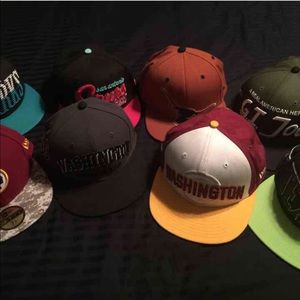 8 hats