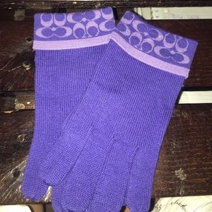 Coach Gloves