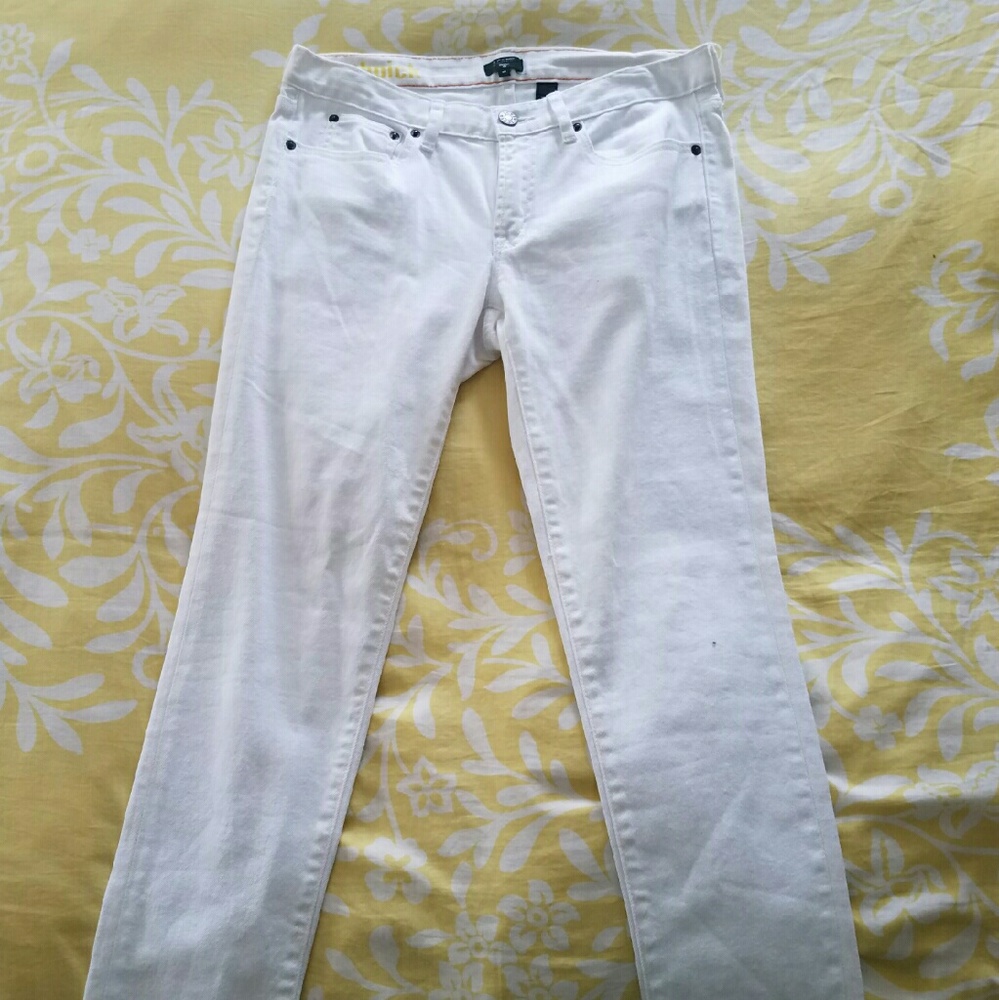 J Crew white Jeans