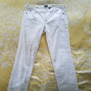 J Crew white Jeans