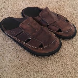 Men Skechers leather sandals in size 12