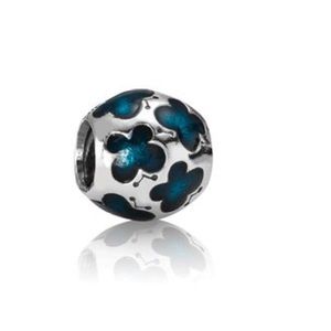 Official PANDORA blue butterfly charm