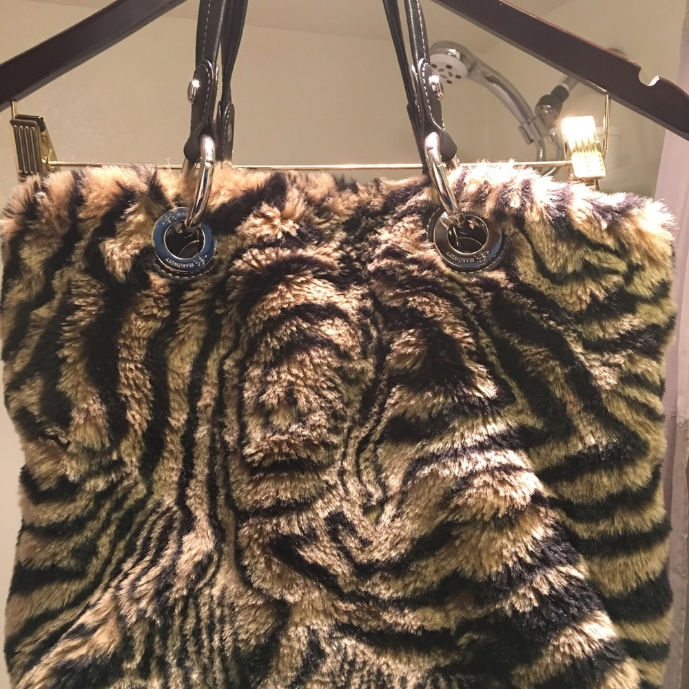 B.   MARKOWSKI Fur and leather bag