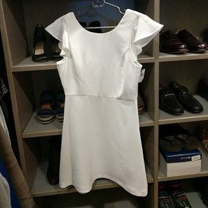 BCBGeneration white dress NEW WITH TAGS