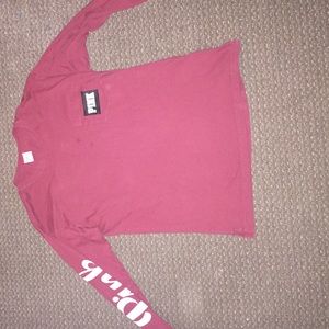 PINK campus tee