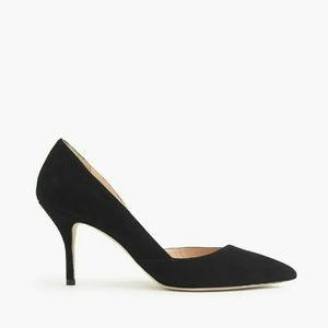 J. Crew Colette Suede D'Orsay Pumps