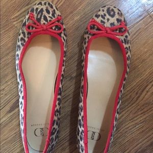 Kelsi Dagger leopard print ballet flats