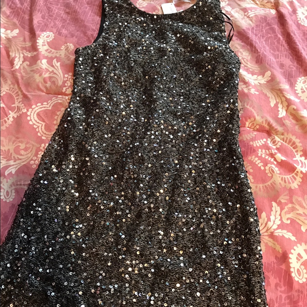 Short sequin dress