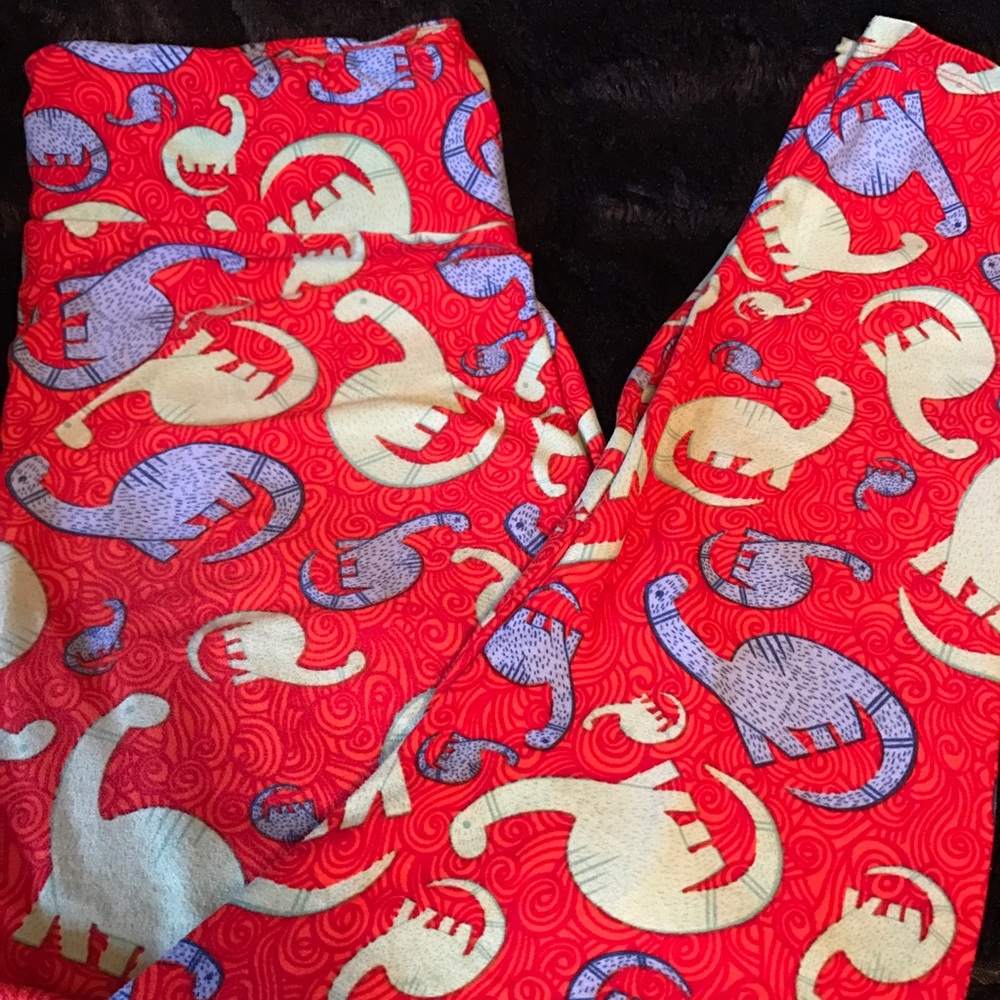 LuLaRoe TC Dinosaur Leggings