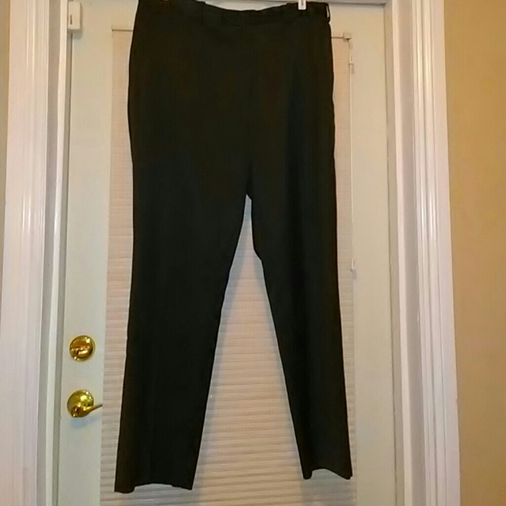 Men pin striped dress pants..46L 40W