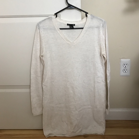 H&M long beige sweater - Picture 1 of 2