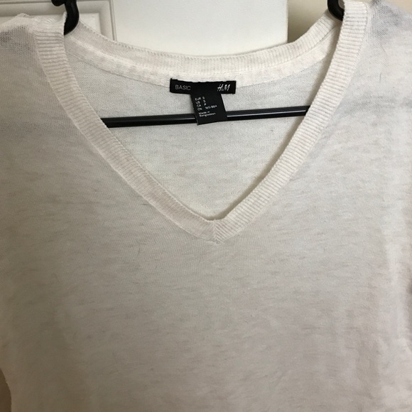 H&M long beige sweater - Picture 2 of 2