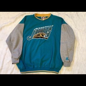 Vintage 90's Jacksonville Jaguars Starter Crewneck