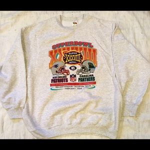 New England Patriot Super Bowl Crewneck