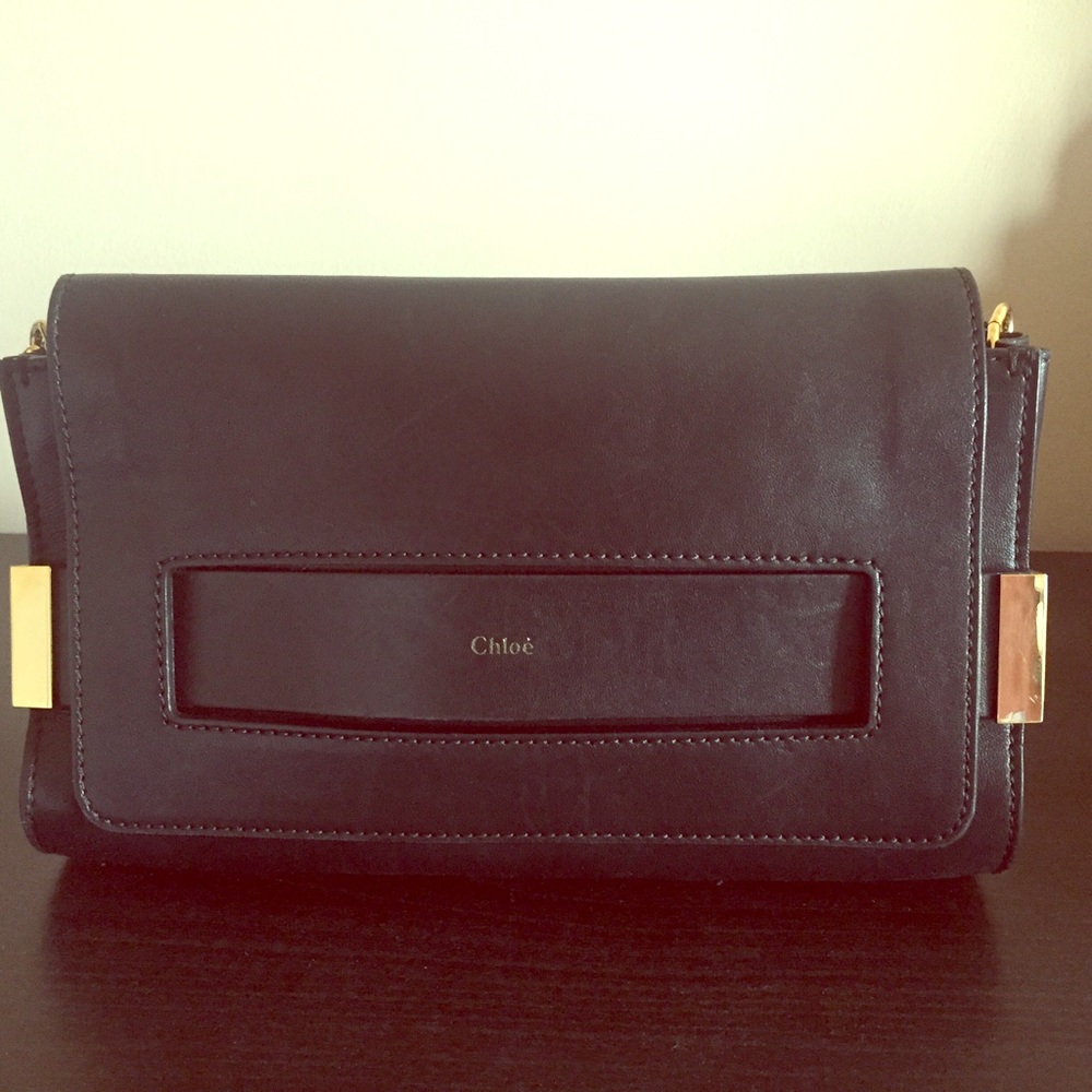 Chloe leather crossbody bag