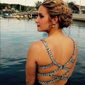 Long Black Prom Dress!