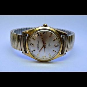 Vintage 1950s MENS ELGIN SPORTSMAN Wristwatch 17J