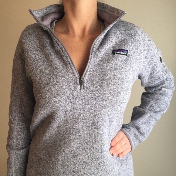 Patagonia Jackets & Blazers - Patagonia Better Sweater Light Purple/Gray Size M