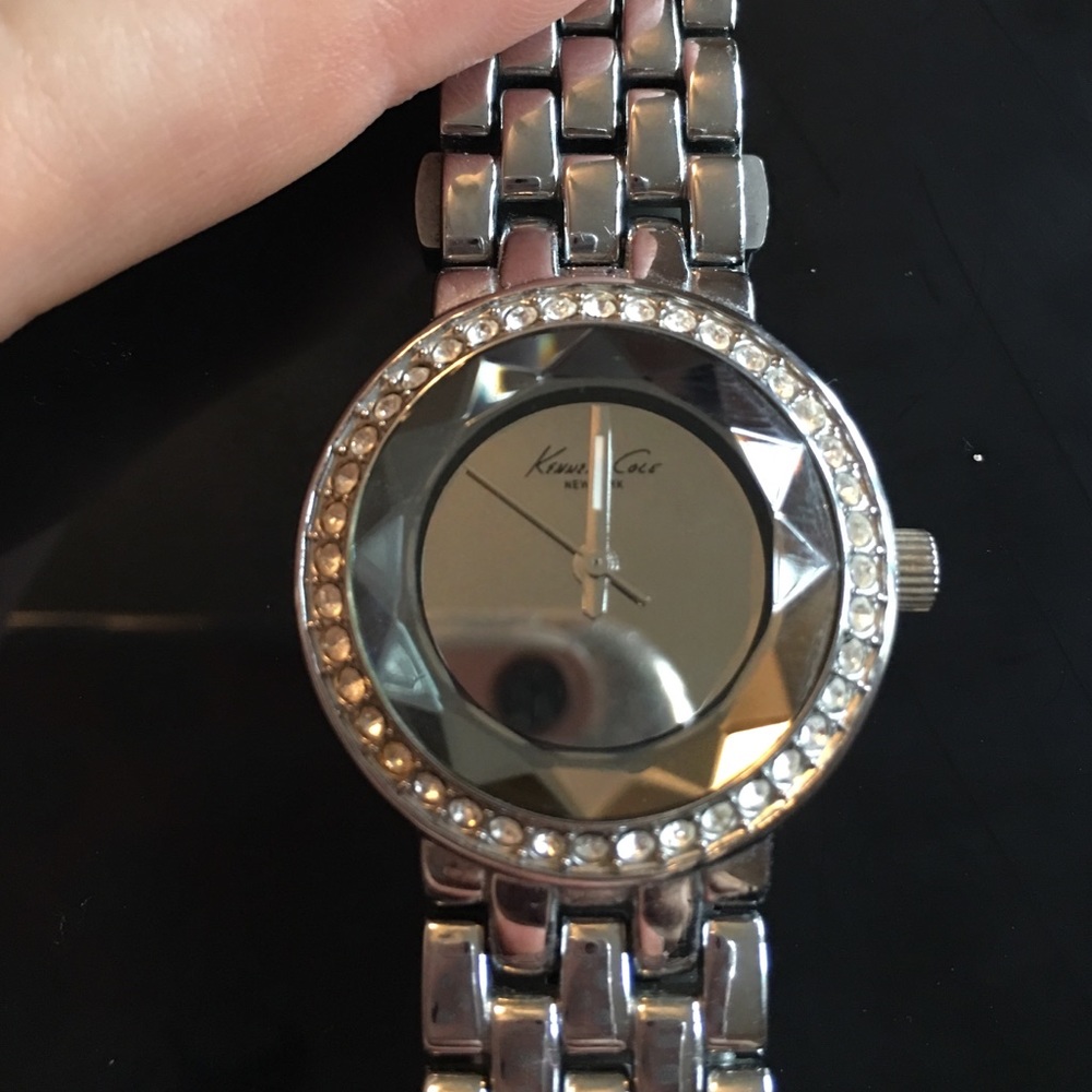 Kenneth Cole ladies watch with mirrored face