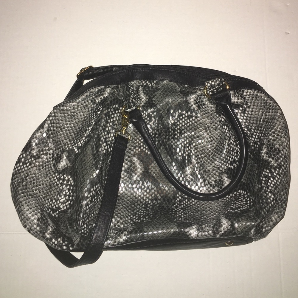 Snakeskin Serena Williams handbag