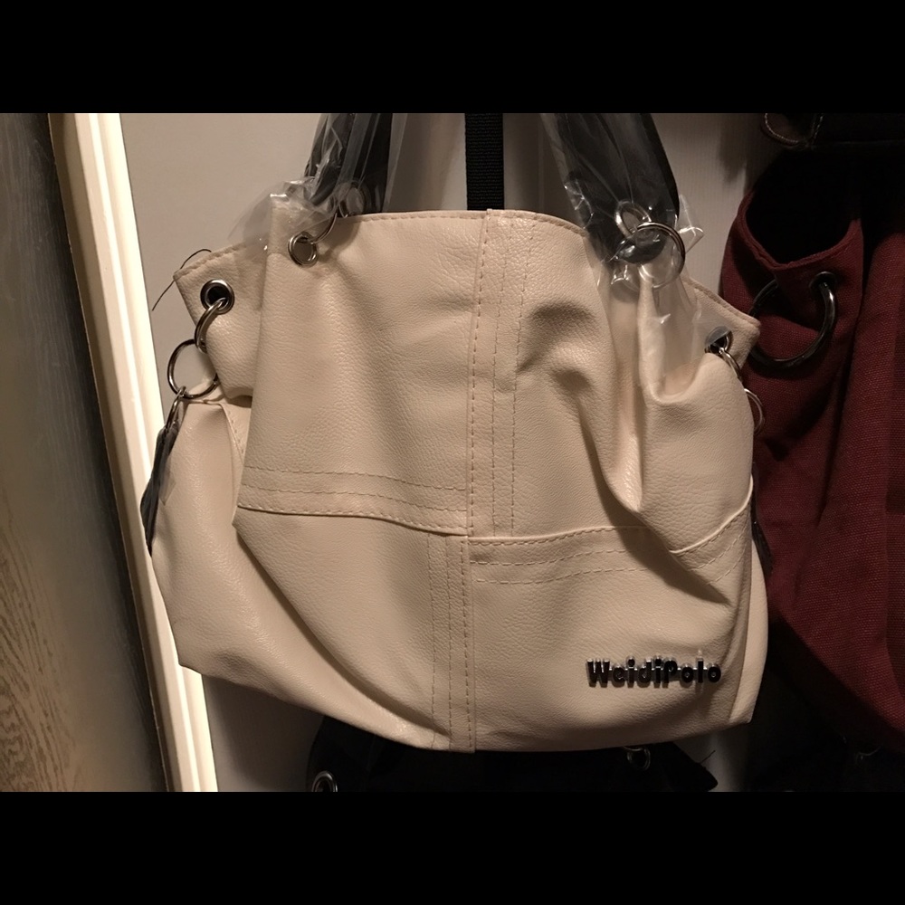 WeidiPolo Purse - off white, black or brown