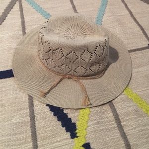 FREE PEOPLE cutout summer hat