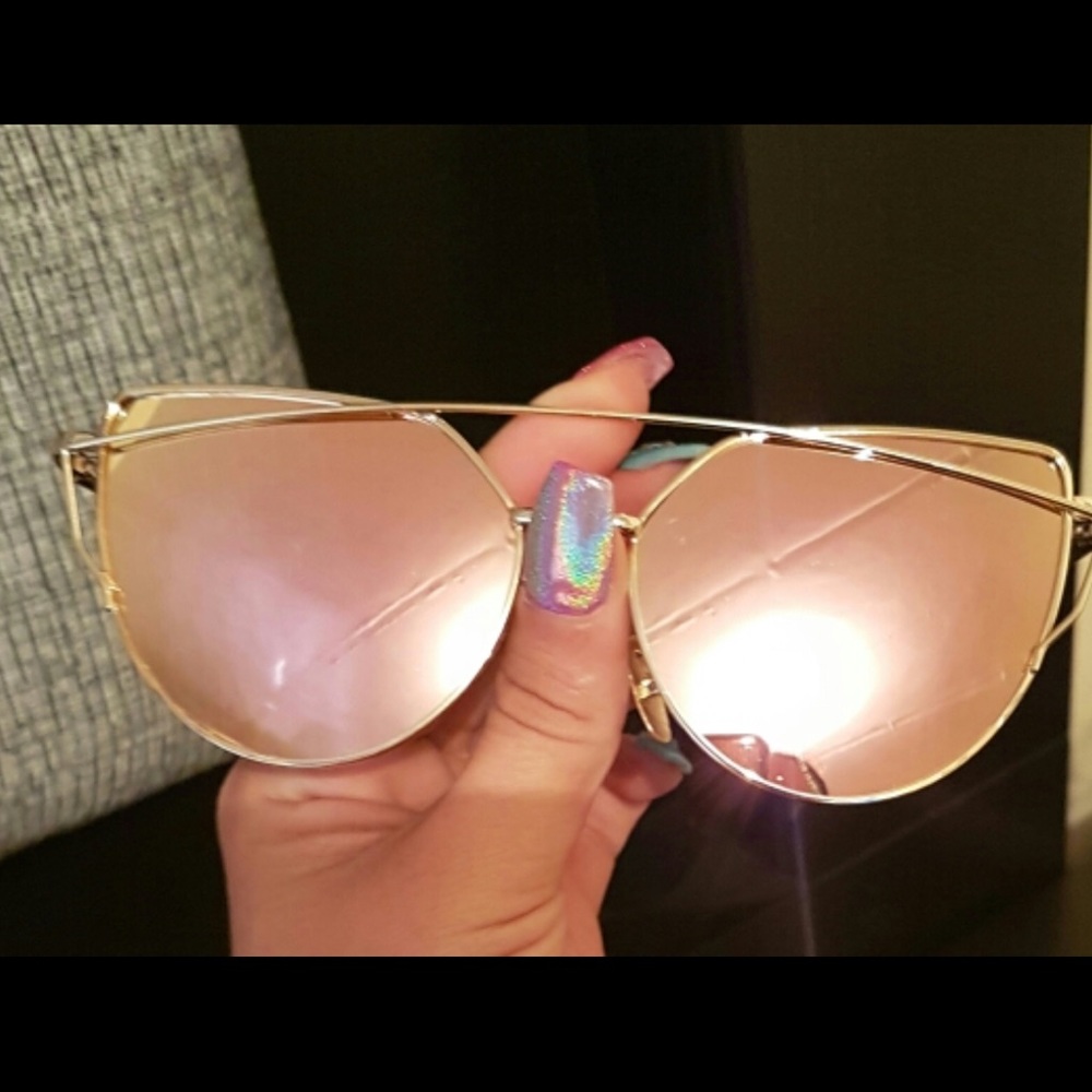 Retro cat eye glasses