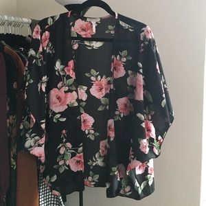Floral cover up