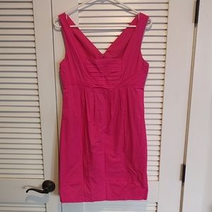 Pink summer cocktail dress