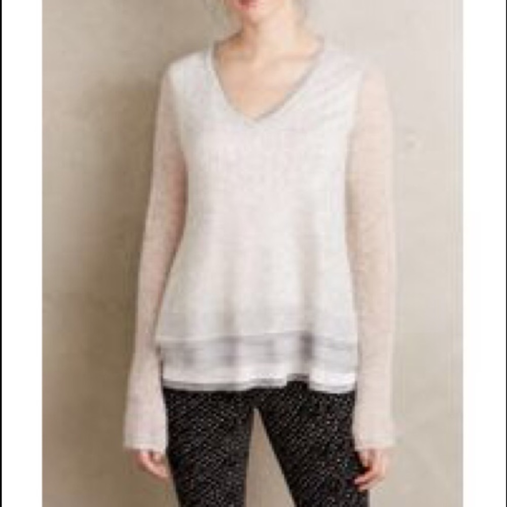Anthro Knitted and Knotted Irina Pullover