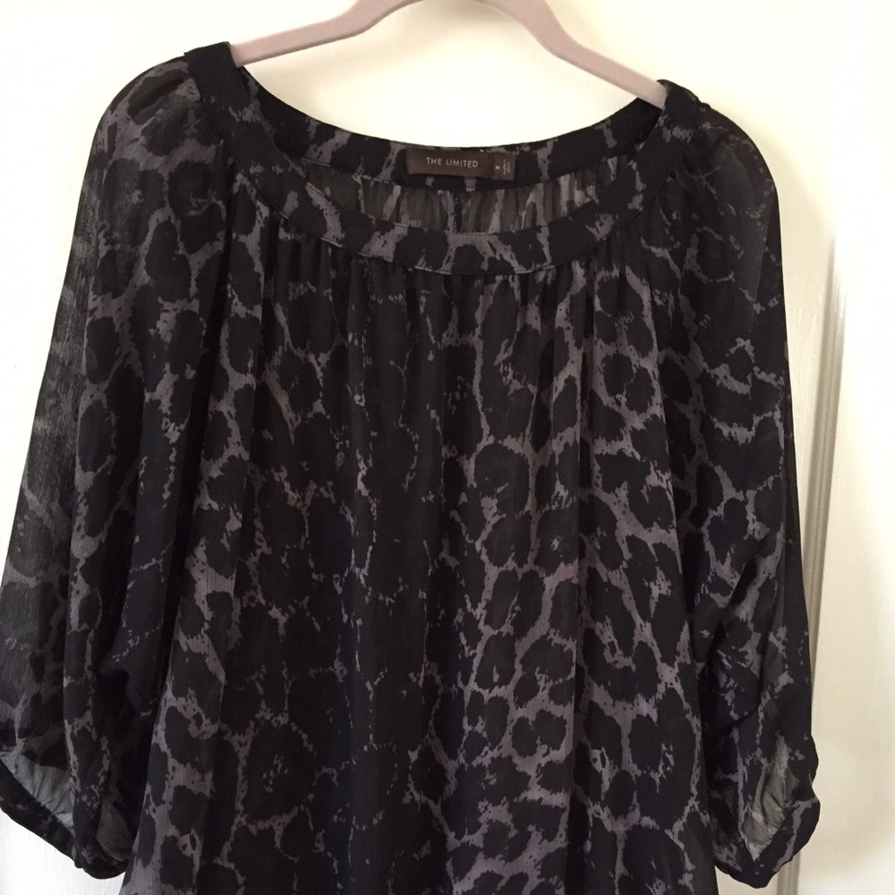 EUC animal print Limited top