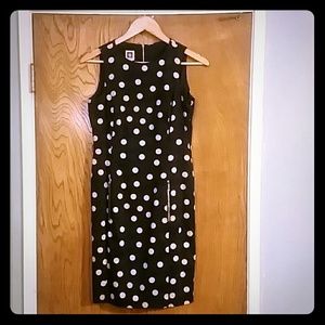 Anne Klein polka dot dress