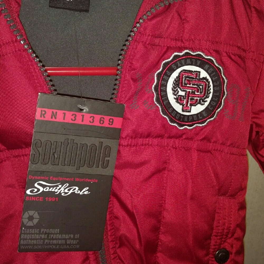 Sold Southpole toddlers hoodie jacket NWT size 2T - Picture 4 of 4