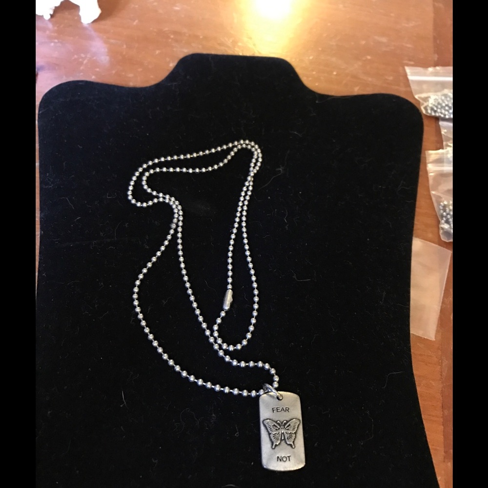 Origami Owl Ball Chain & Tag