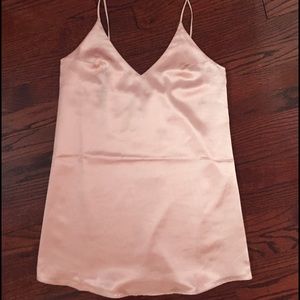 Light pink satin dress!! NWT
