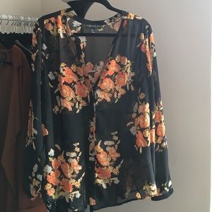 Floral blouse