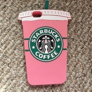 Pink Starbucks coffee case!