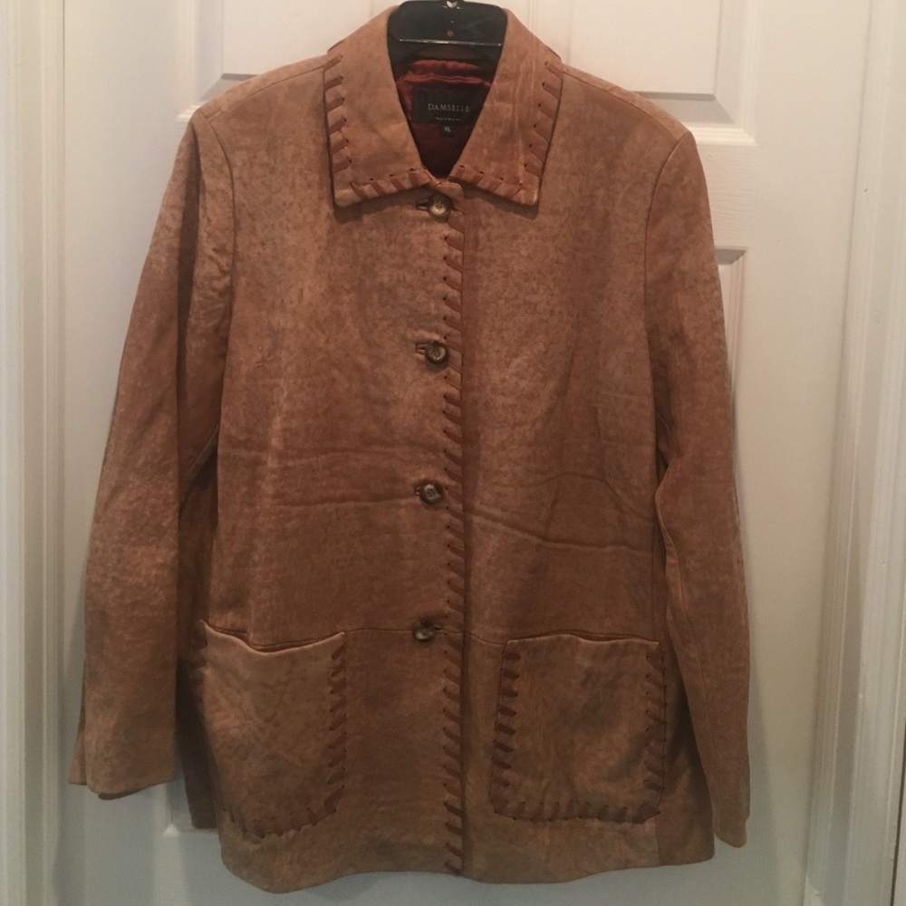 Damselle Tan Jacket Size XL