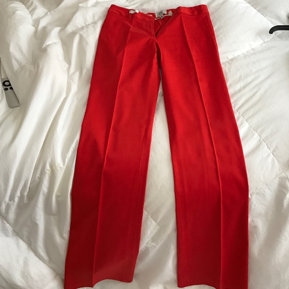 Milly Red Pants