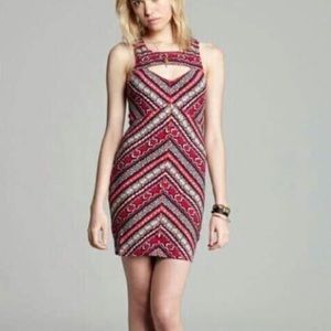 🌷NWT Free People Aztec Cut-Out Dress Size L