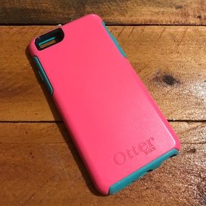 iPhone 6 Otterbox Teal/Pink