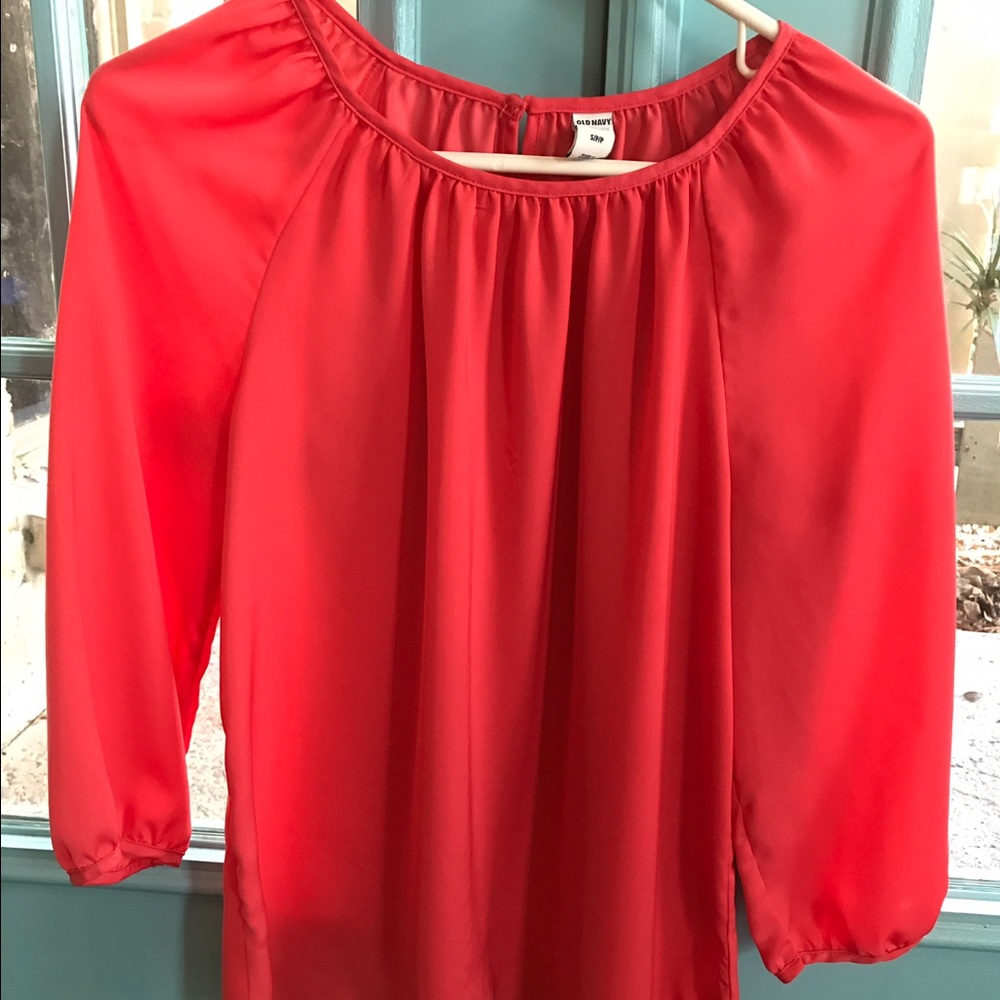 Orange Old Navy shirt small