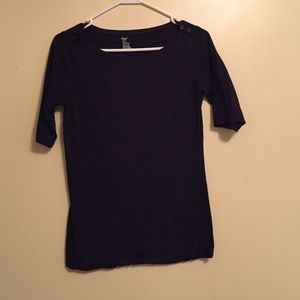 Gap 1/2 Sleeve sailor neck shirt